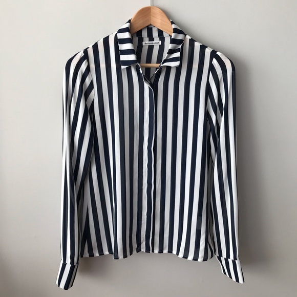 Reformation Violet Blouse - Picture 2 of 8